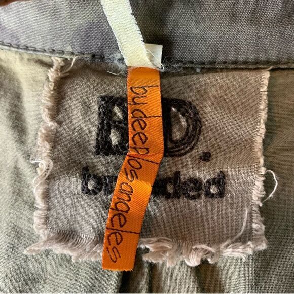 By Deep Branded camouflage button front army jacket with pockets size Medium‎ - Picture 15 of 15